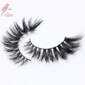 OEM Custom Order Acceptable Real Mink Fur Eyelashes with Layered Effect